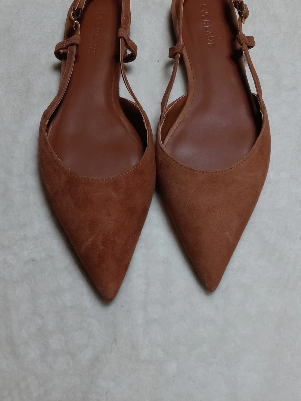 Everlane THE STUDIO SLINGBACK FLATS. Size 7.5 - Picture 2 of 9